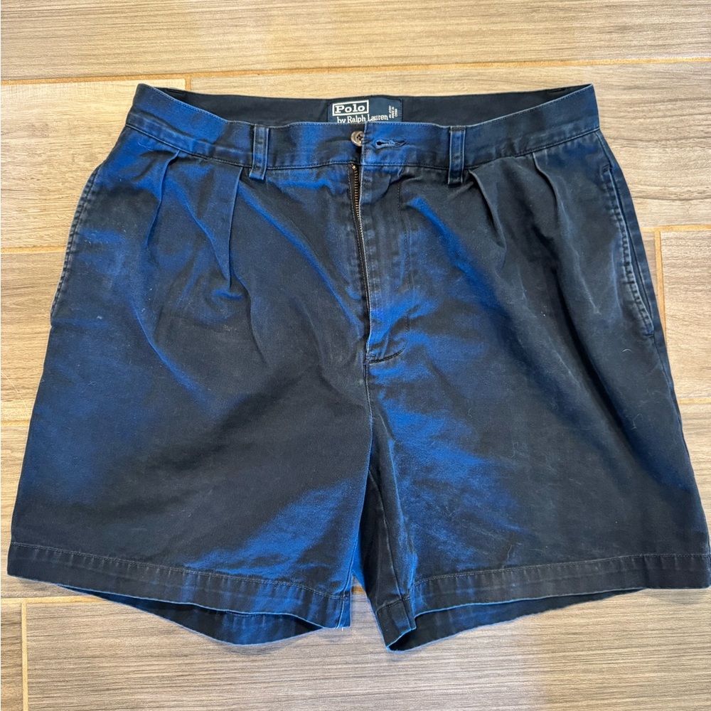 Men’s Polo Ralph Lauren Blue Khaki Shorts